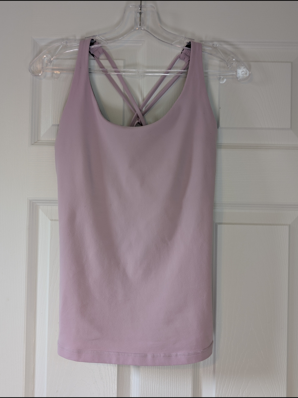 Prana Blush Pink Scoop Neck Tank Size Small
